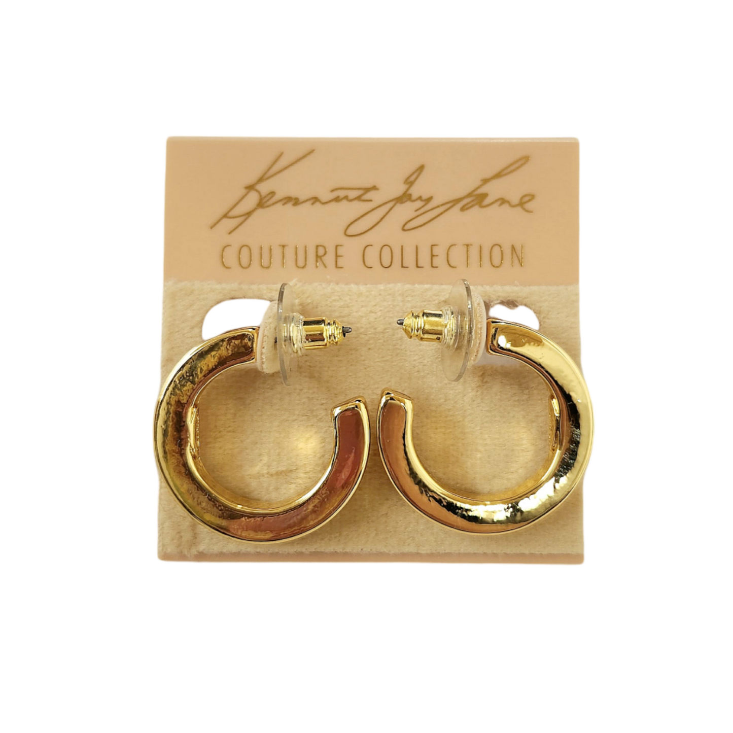 Gold Hoop Pierced Earring