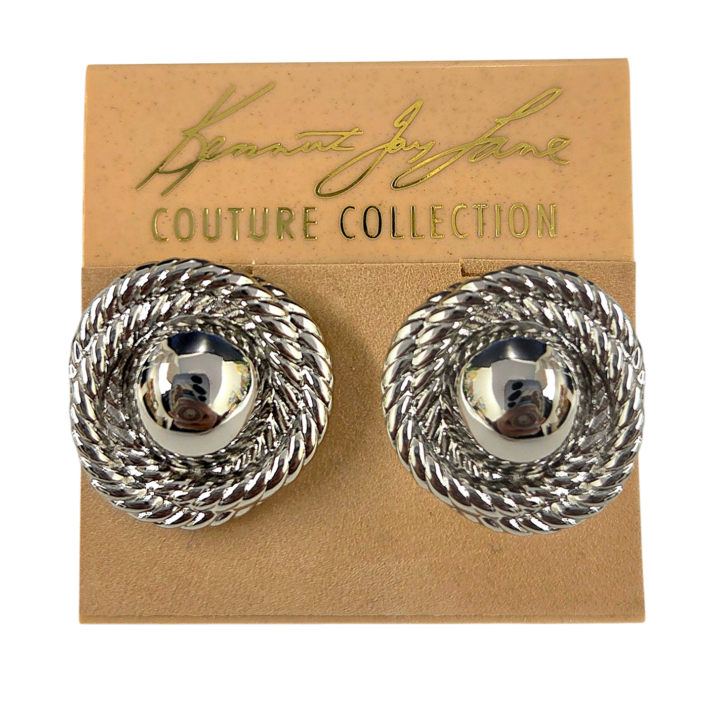 Silver Rope Love-Knot Earring