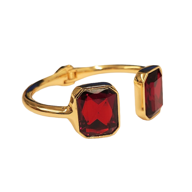 Ruby Cuff Bracelet
