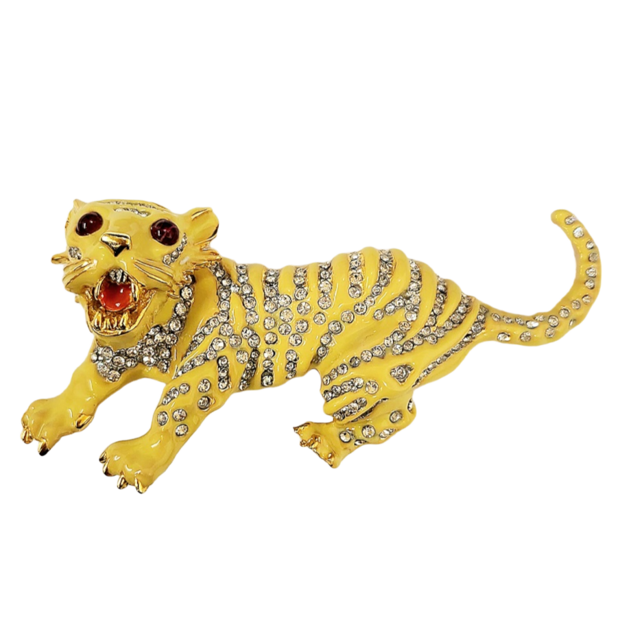 Ivory Tiger Pin