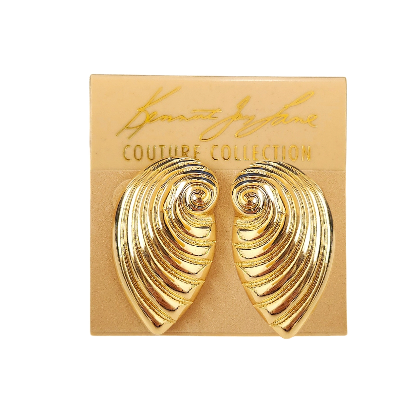 Gold Seashell Earring