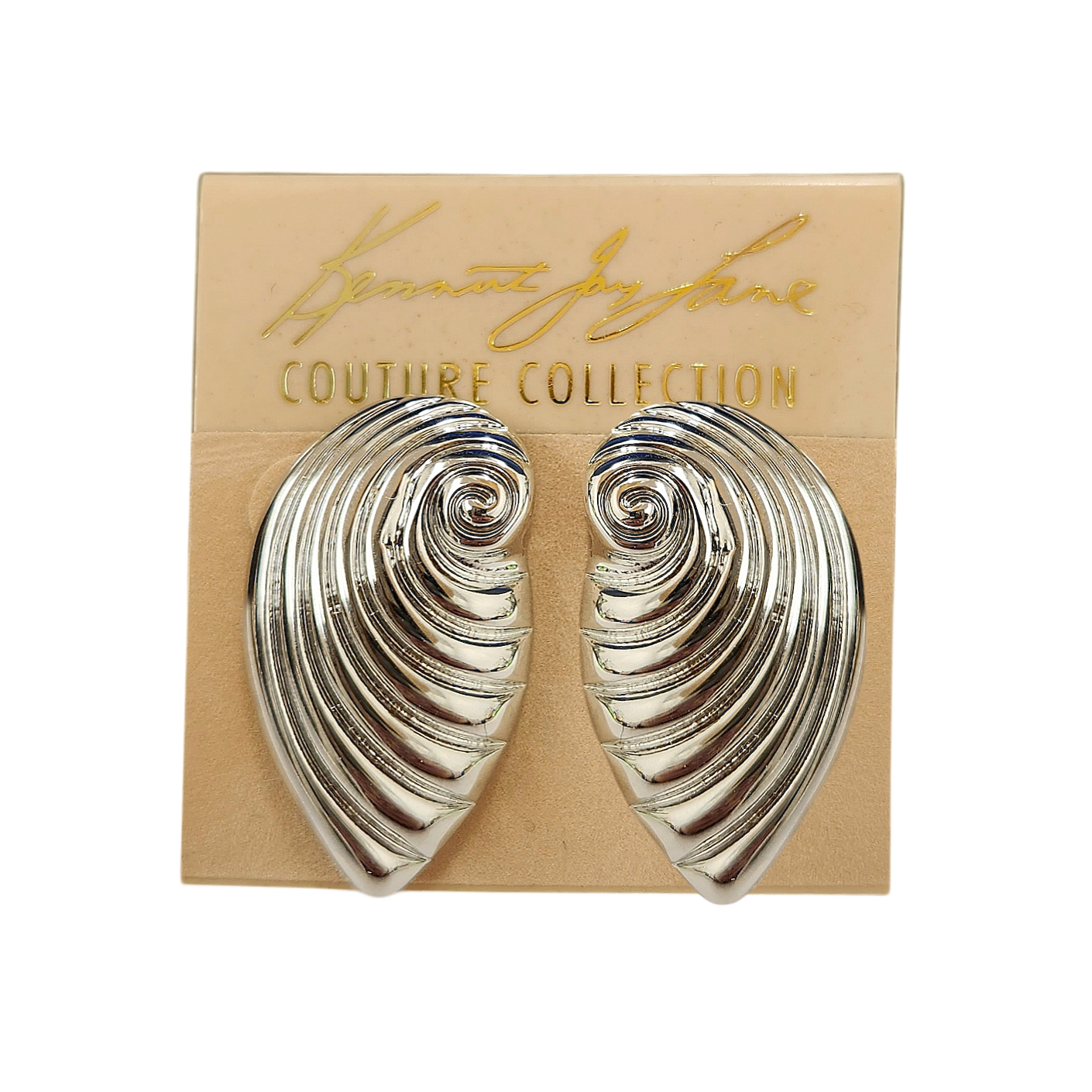 Silver Seashell Earring