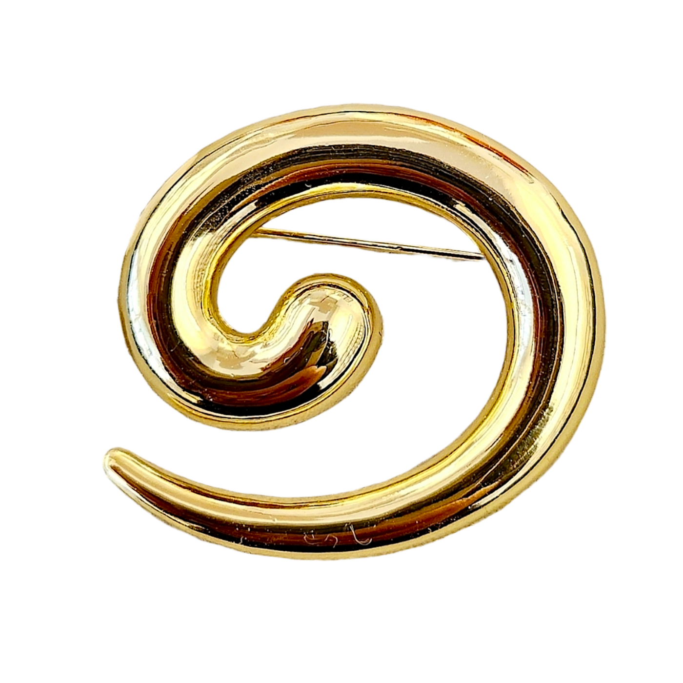 Gold Swirl Pin