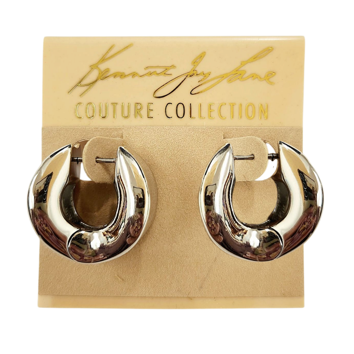 Silver Huggie Hoop Earring