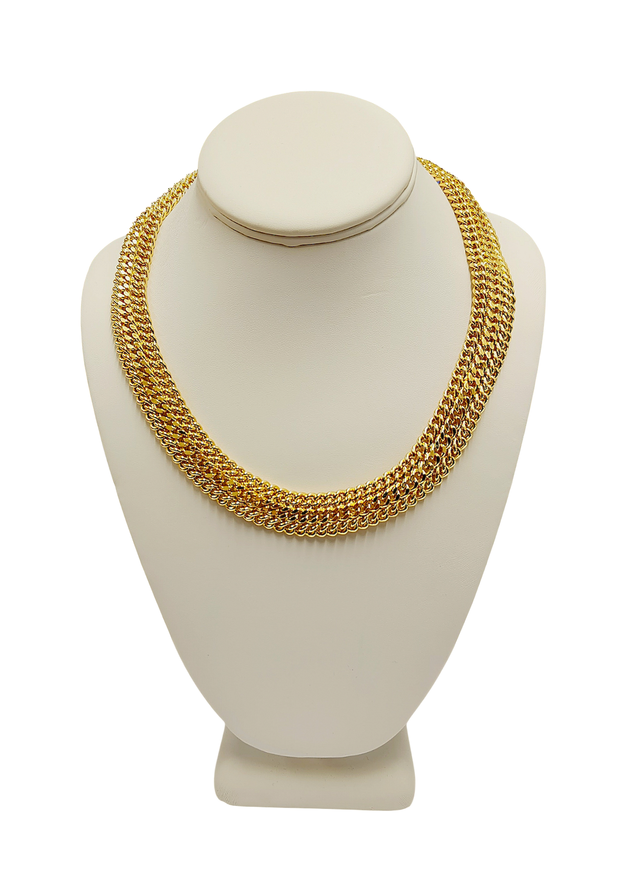 Gold Bombay Collar Necklace