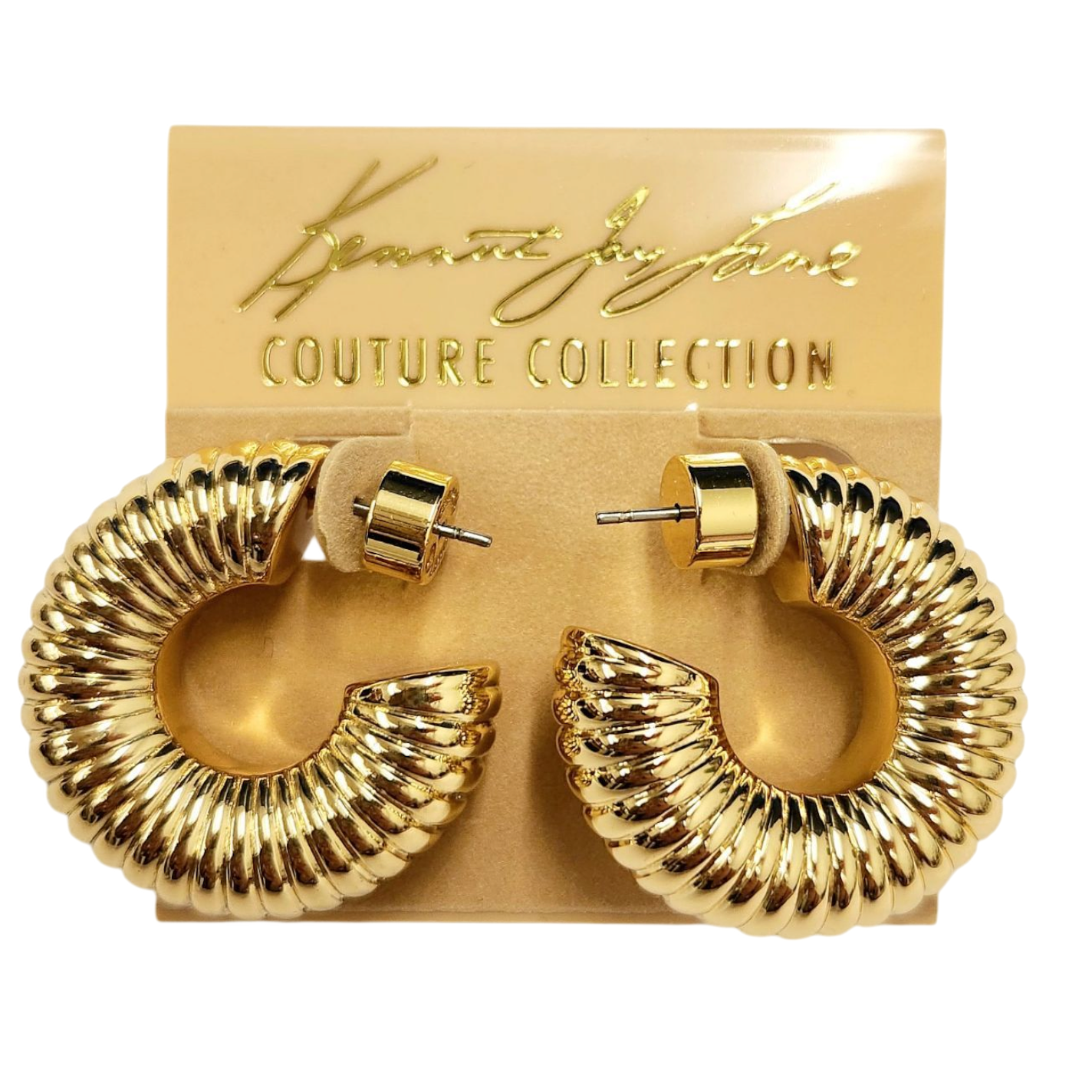 Gold Hoop Earring