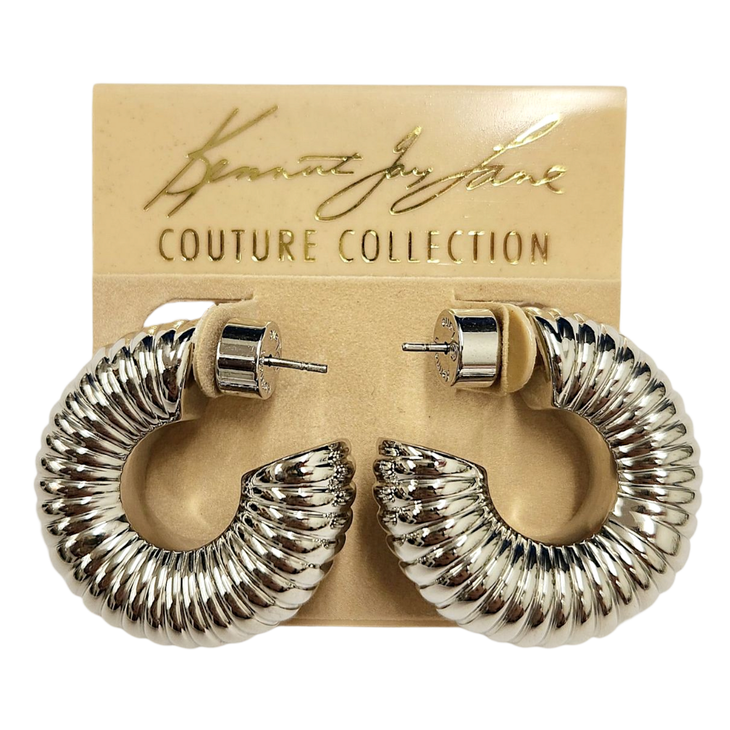 Silver Hoop Earring