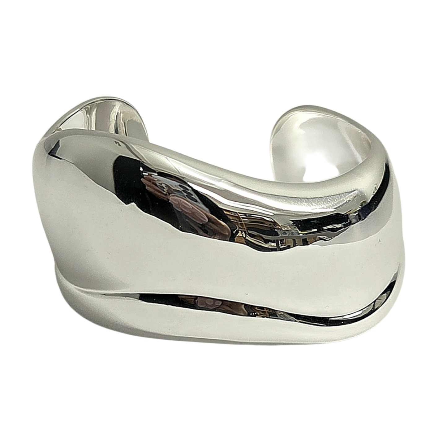 Silver Wavy Cuff