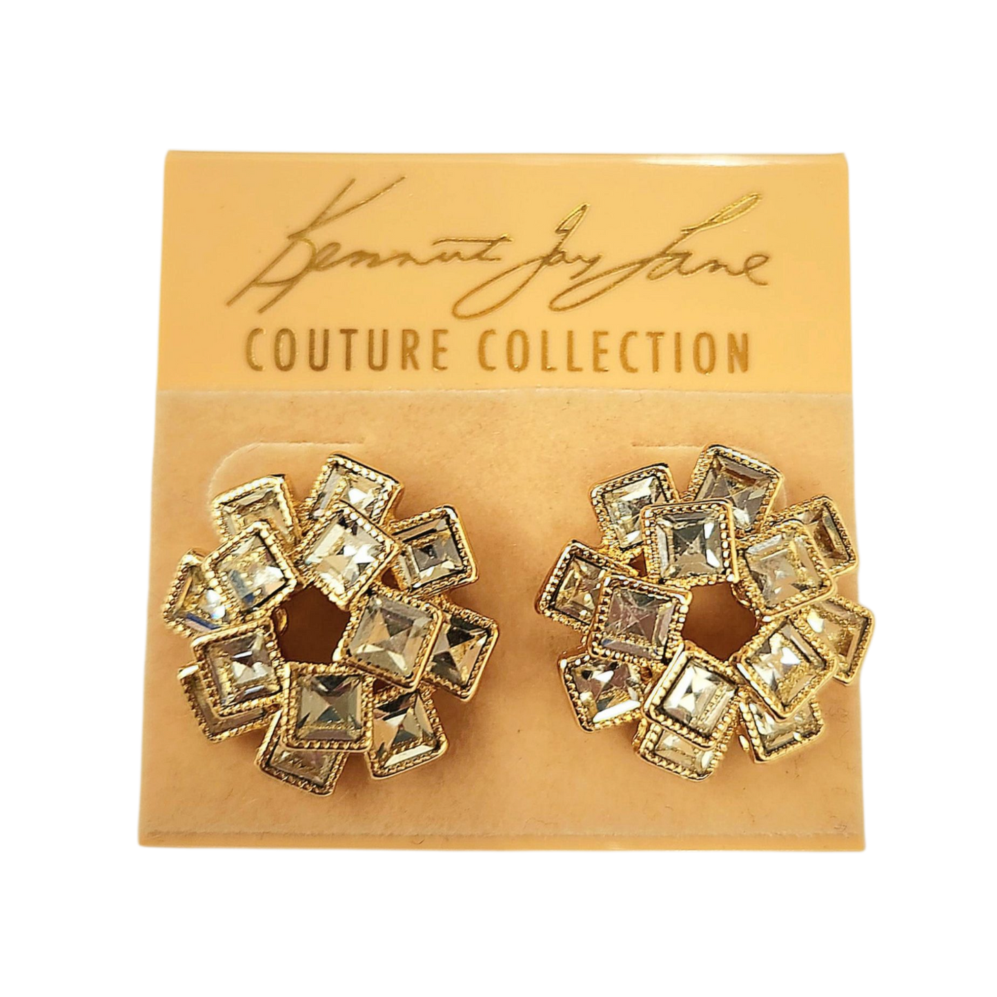 Crystal Cluster Earring