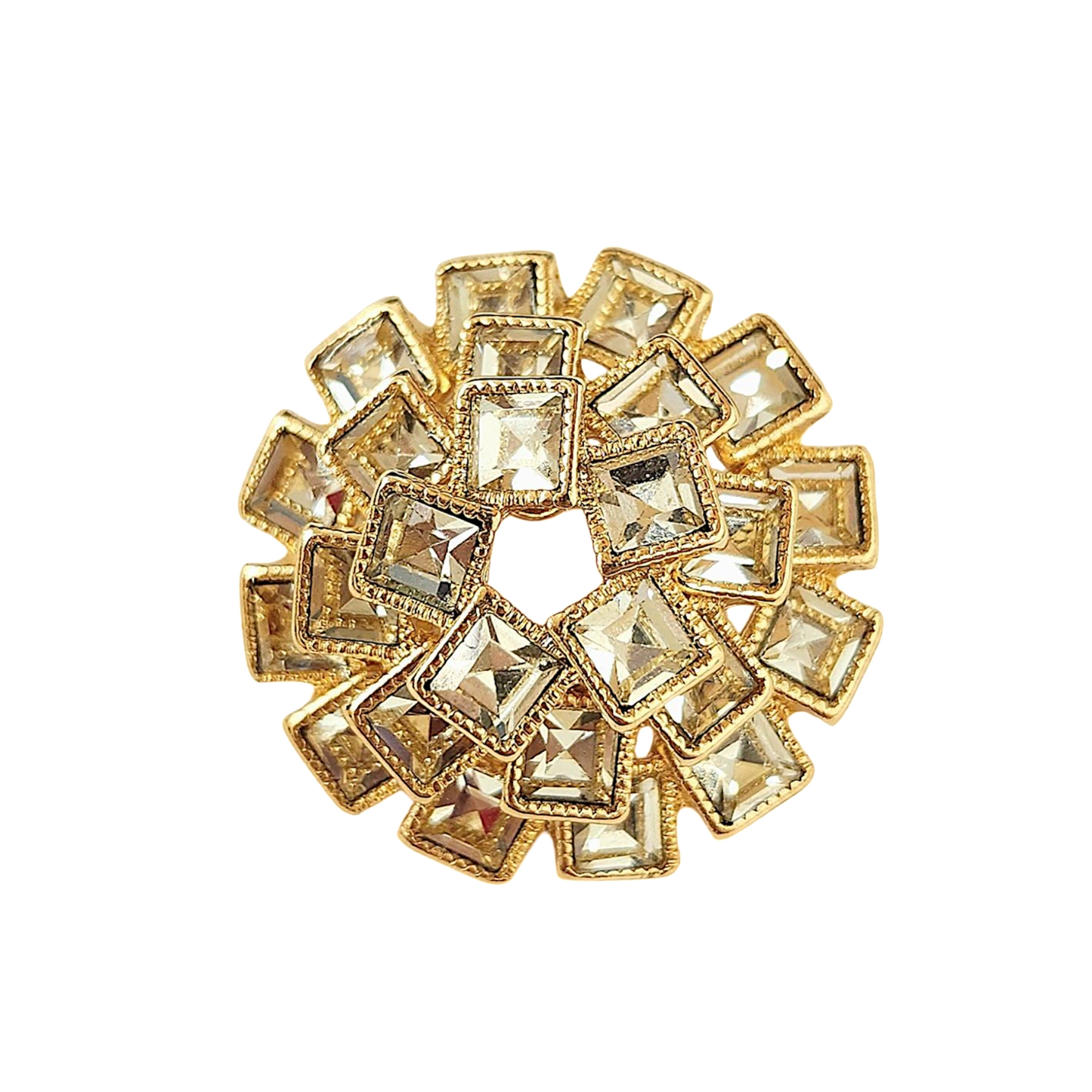 Crystal Cluster Pin