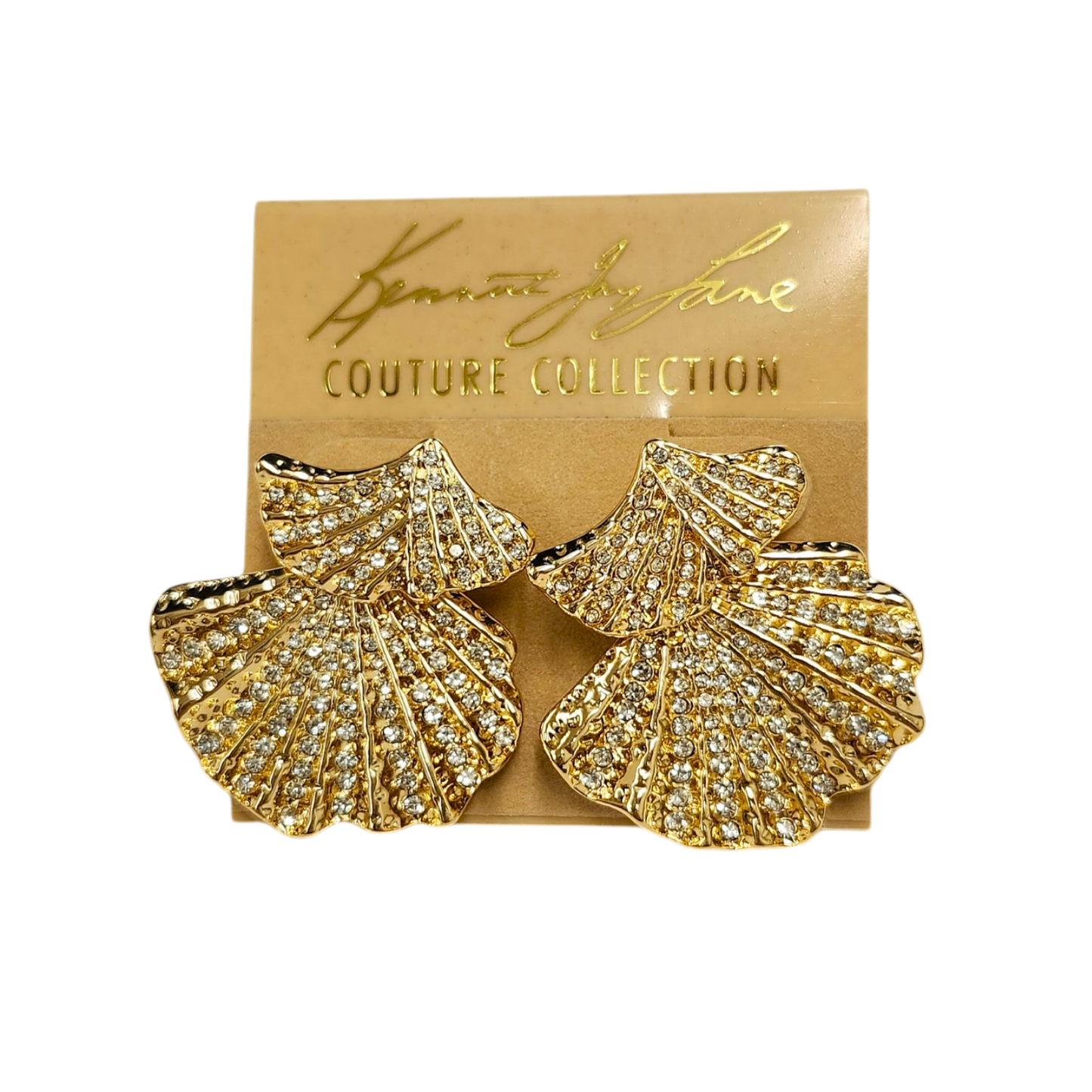 Crystal Shell Earring