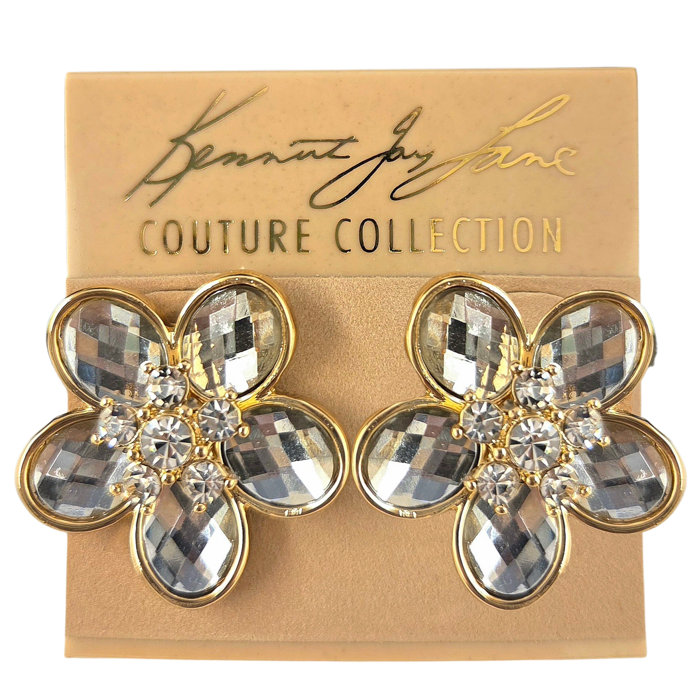 Crystal Flower Earring