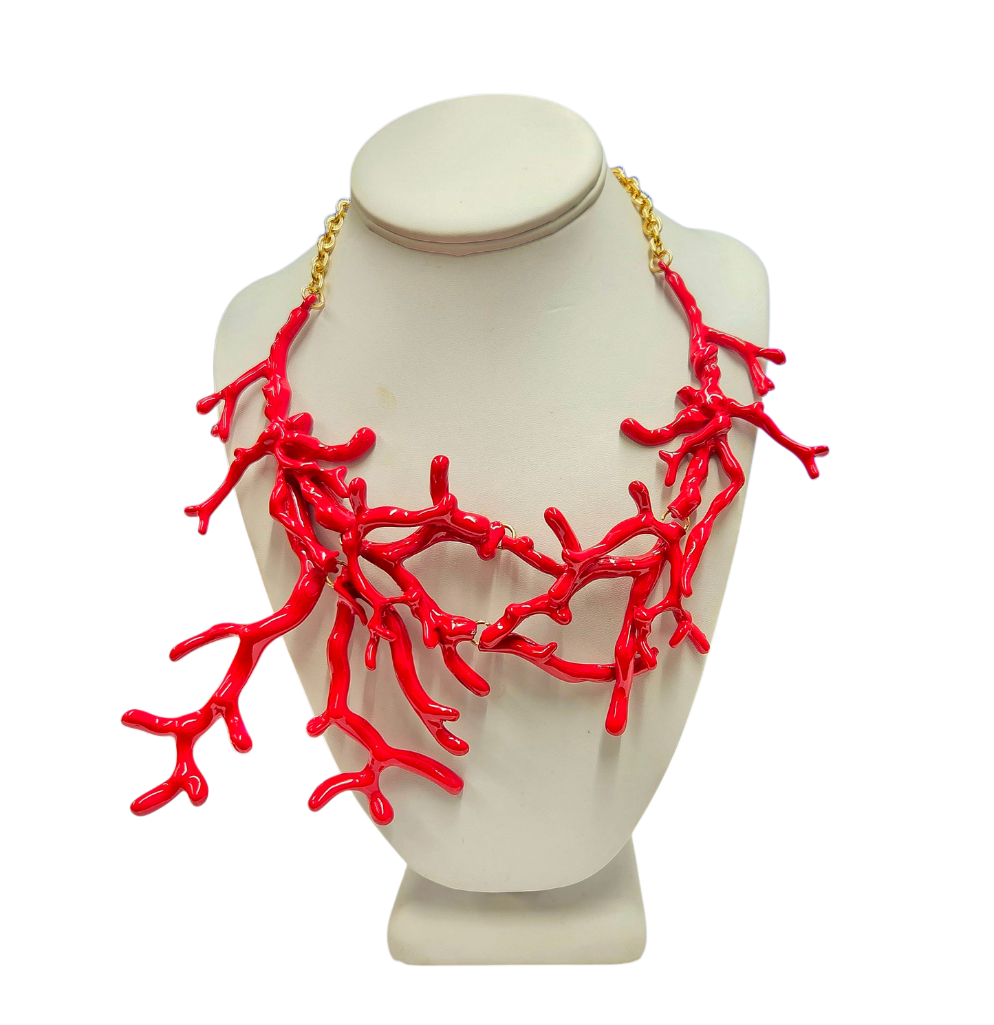 Red Branches Necklace