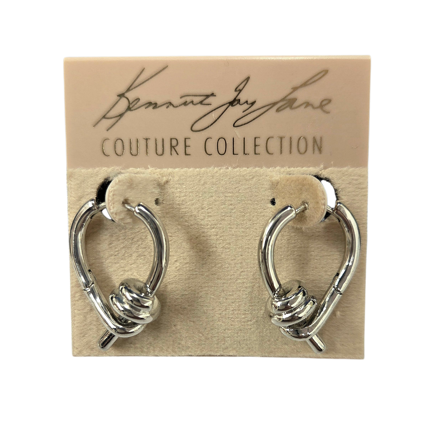 Silver Knot Earring
