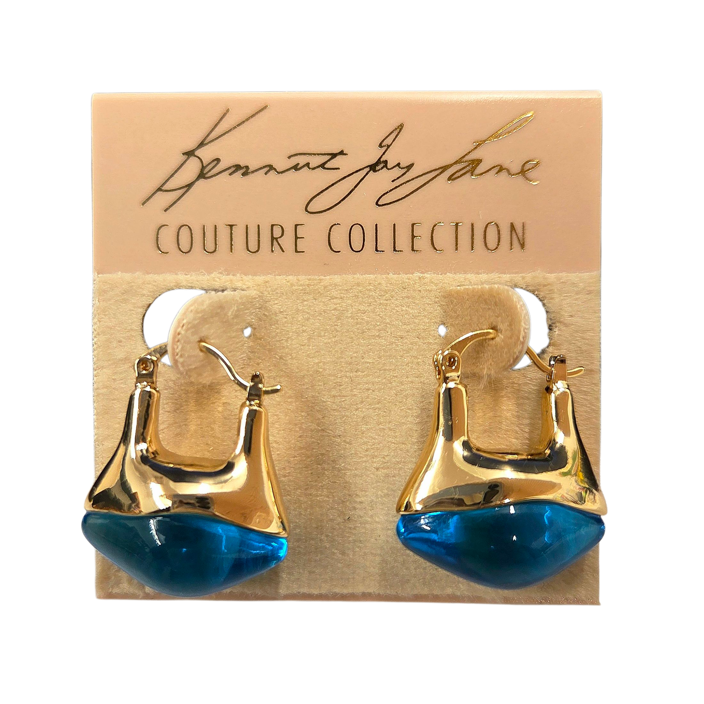 Sapphire Hoop Earring