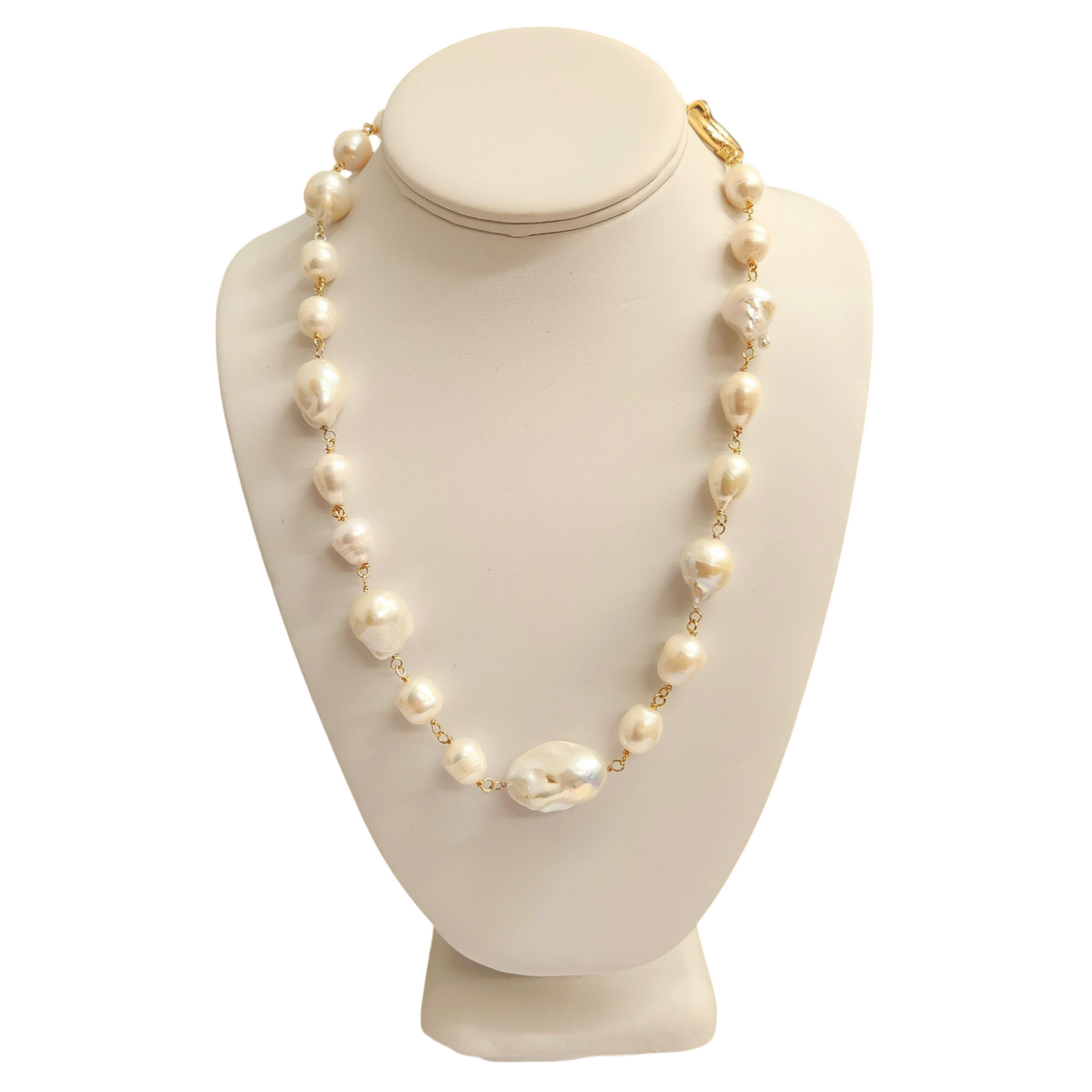 Freshwater Pearl Toggle Necklace