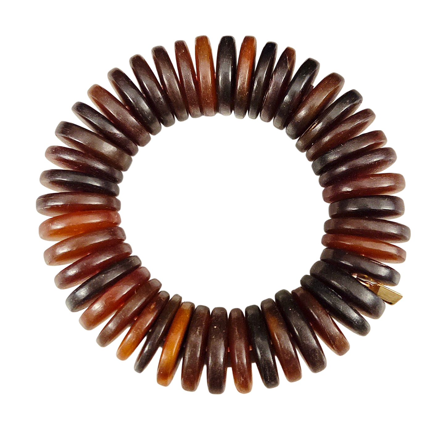 Tortoise Disc Stretch Bracelet