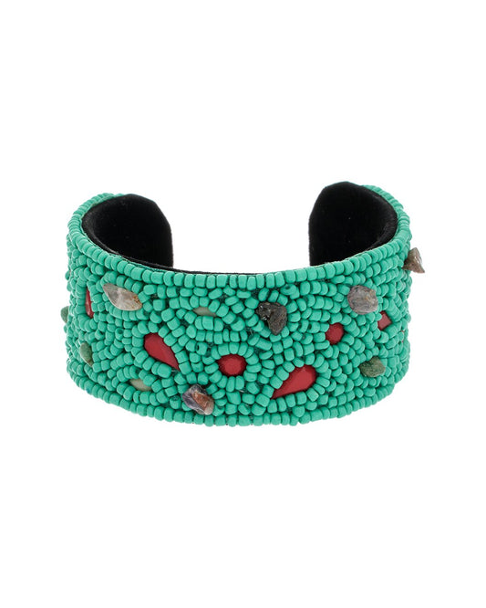 Turquoise with Multicolor Stones Bracelet