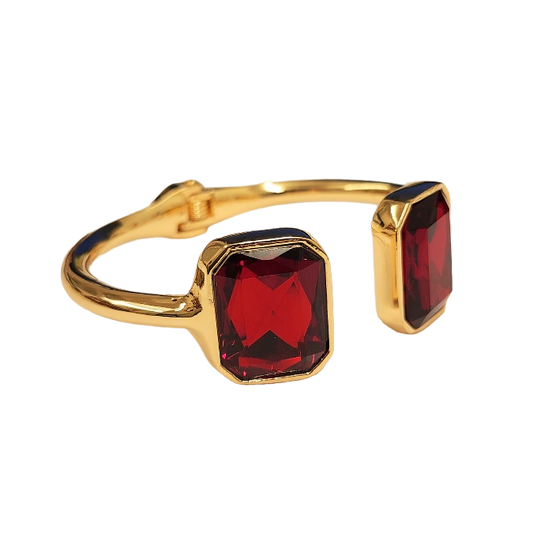 Ruby Cuff Bracelet