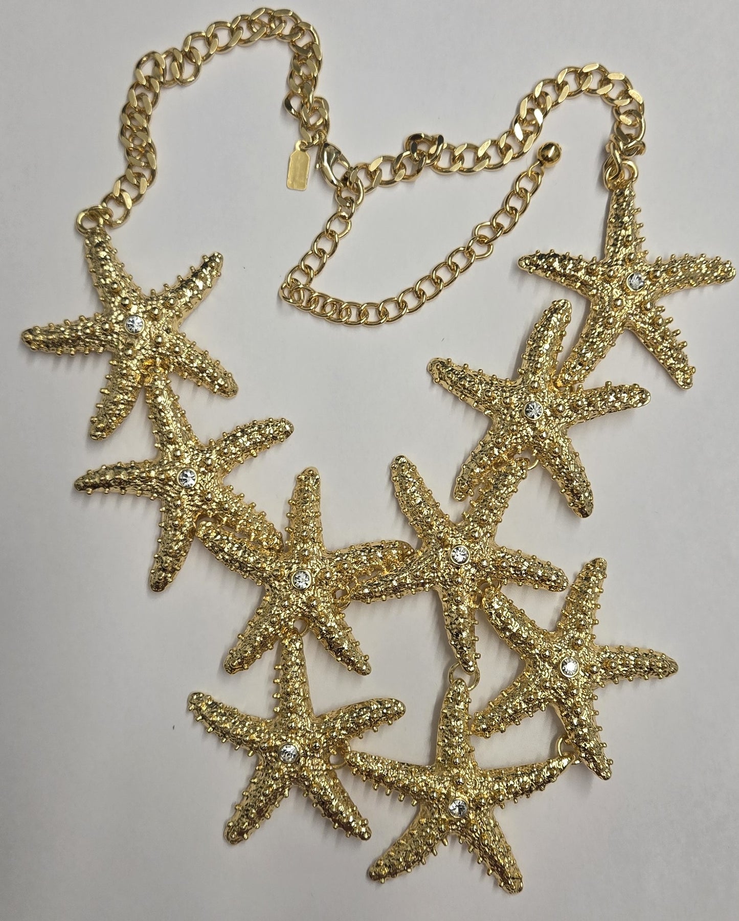 Multi Starfish Necklace