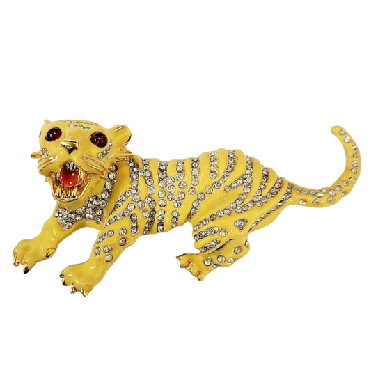 Ivory Tiger Pin