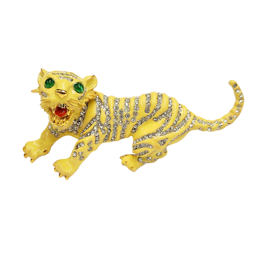 Ivory Tiger Pin