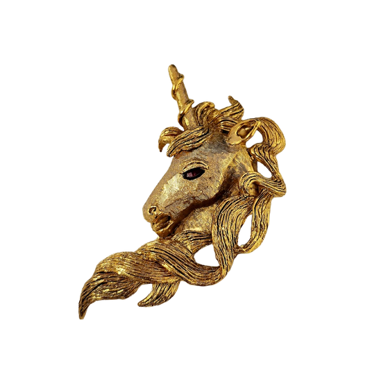 Unicorn Head Pin