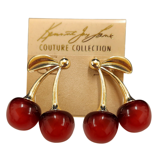 Red Cherries Earring