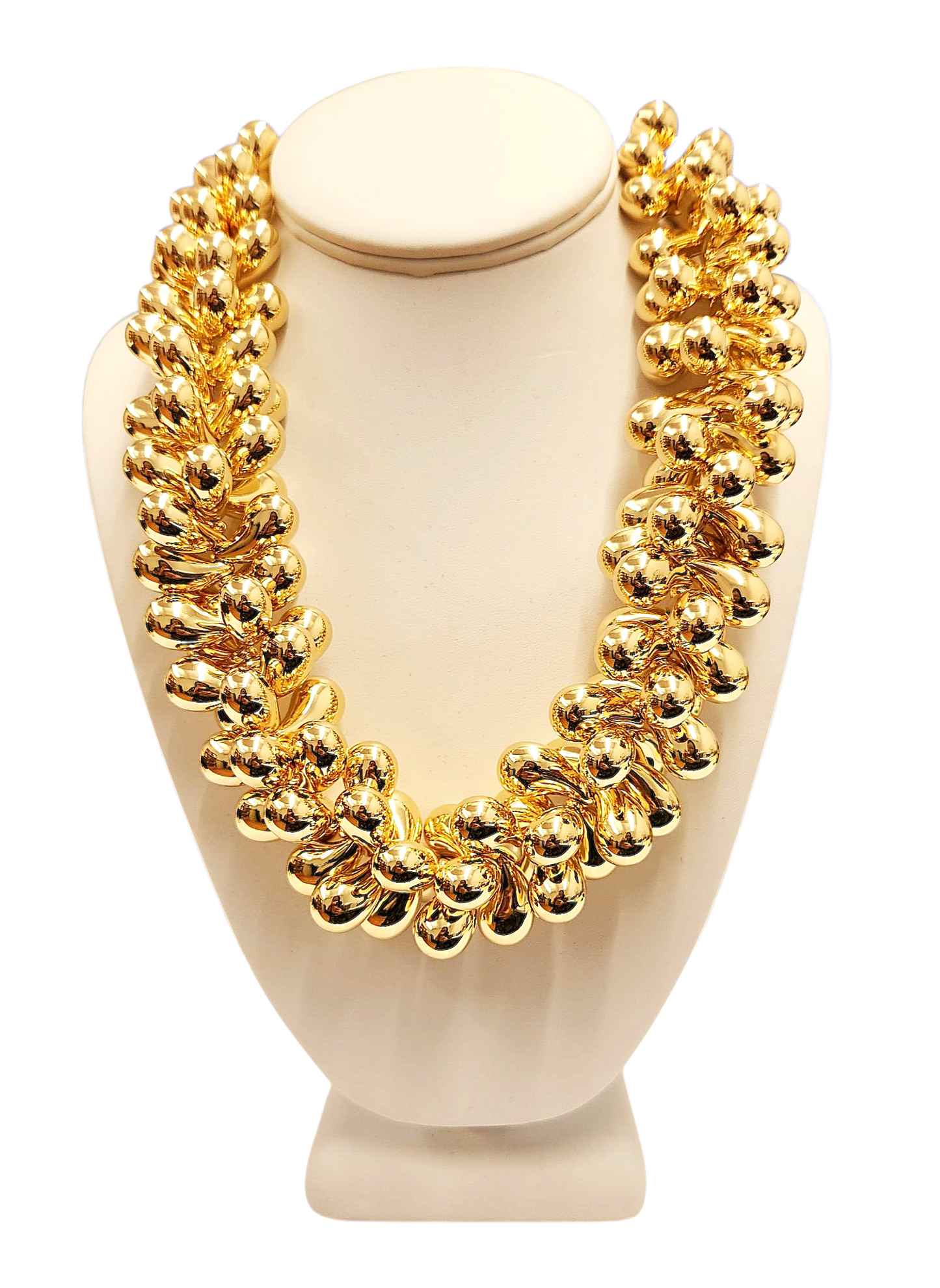 Gold Cluster Necklace
