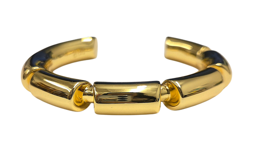 Gold Tube Cuff