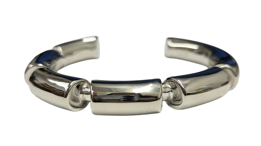 Silver Tube Cuff