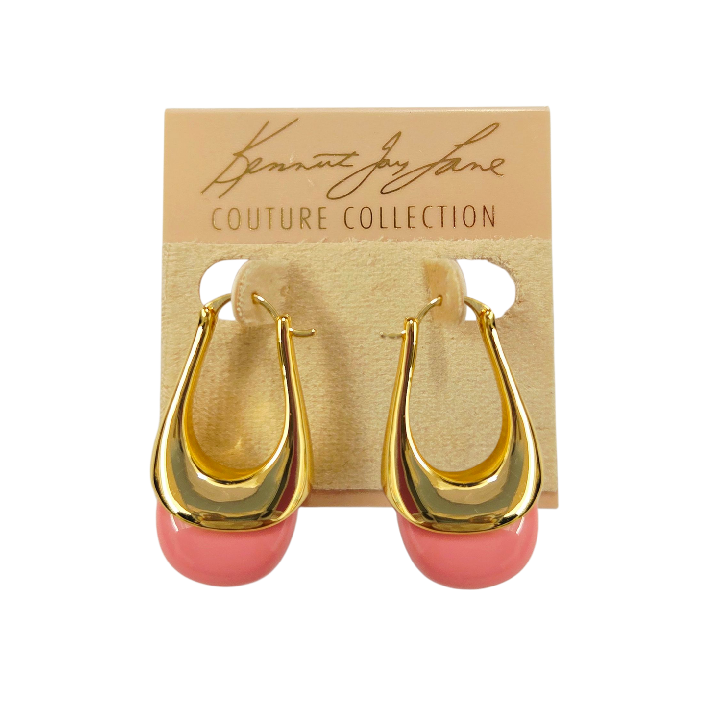 Pink Bridge Drop Earring