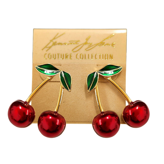 Red Cherries Earring