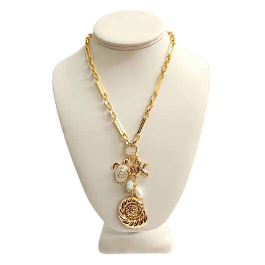 Sea life Charm Pendant Necklace