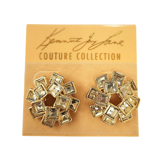 Crystal Cluster Earring