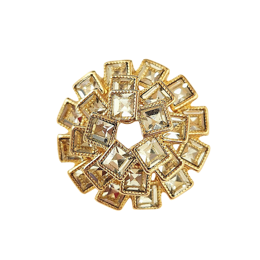 Crystal Cluster Pin