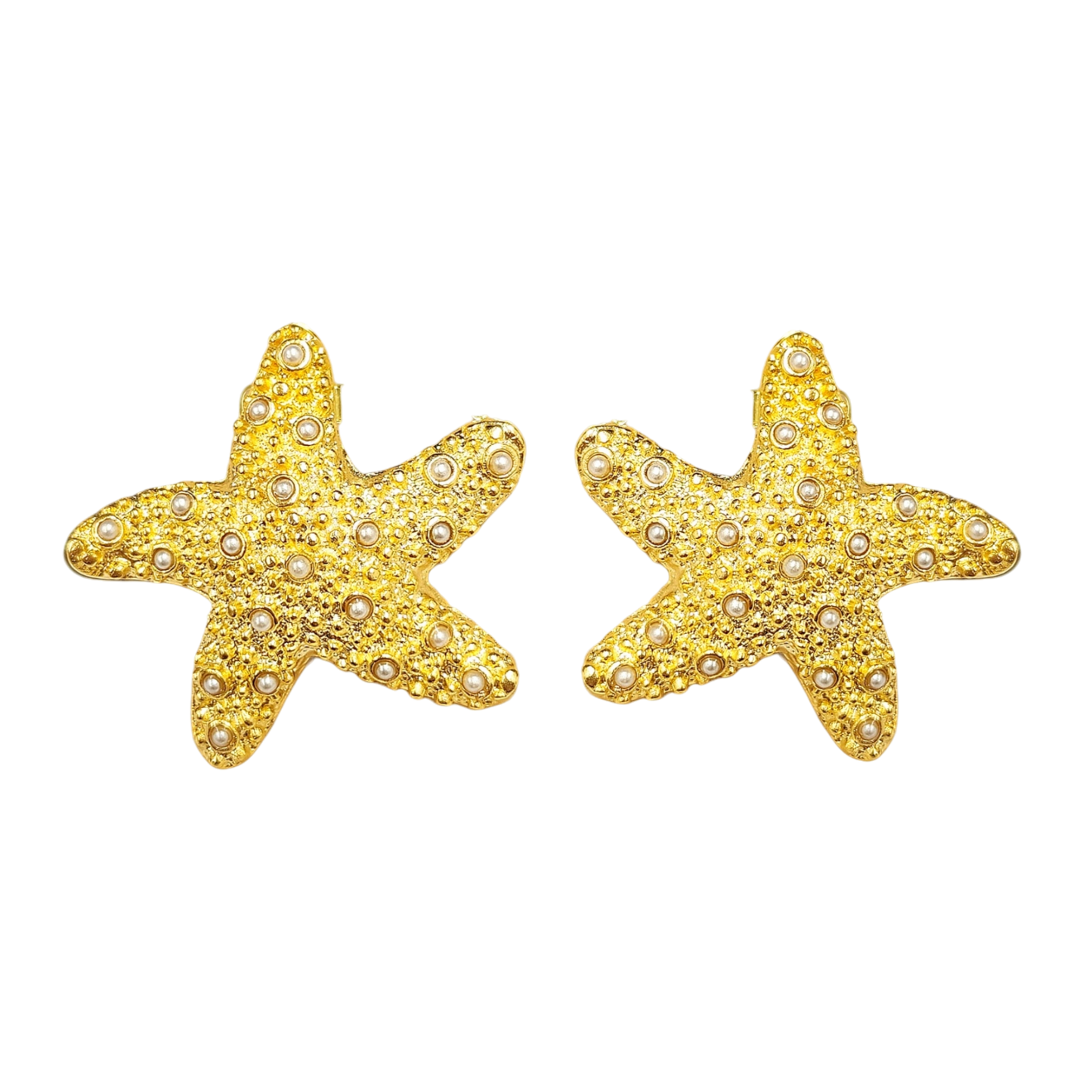 Pearls Starfish Earring