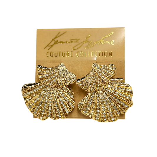 Crystal Shell Earring