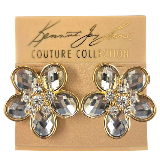 Crystal Flower Earring