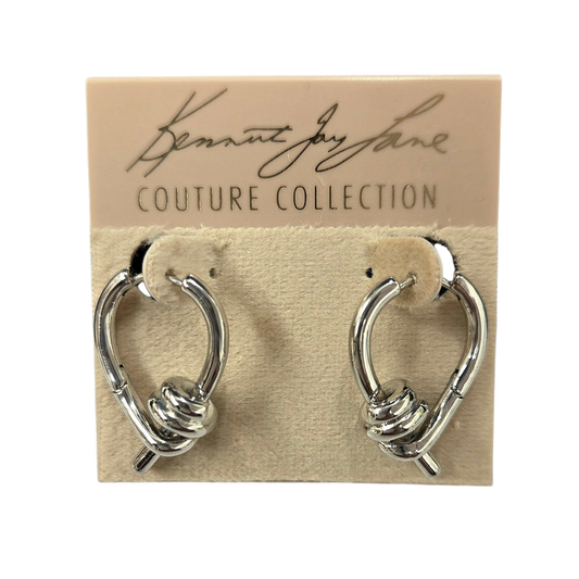Silver Knot Earring