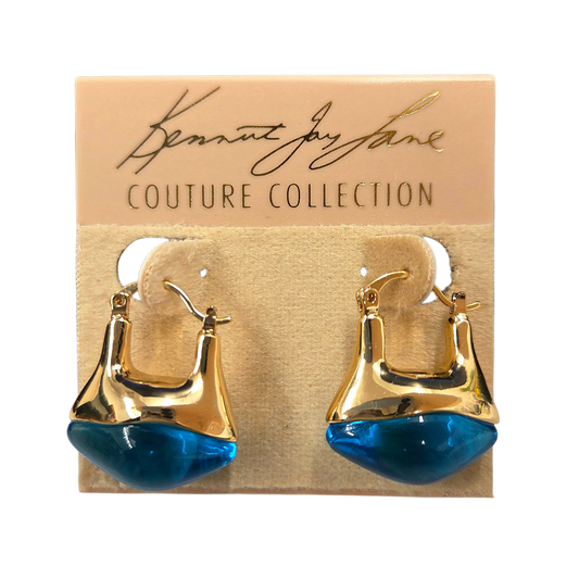Sapphire Hoop Earring
