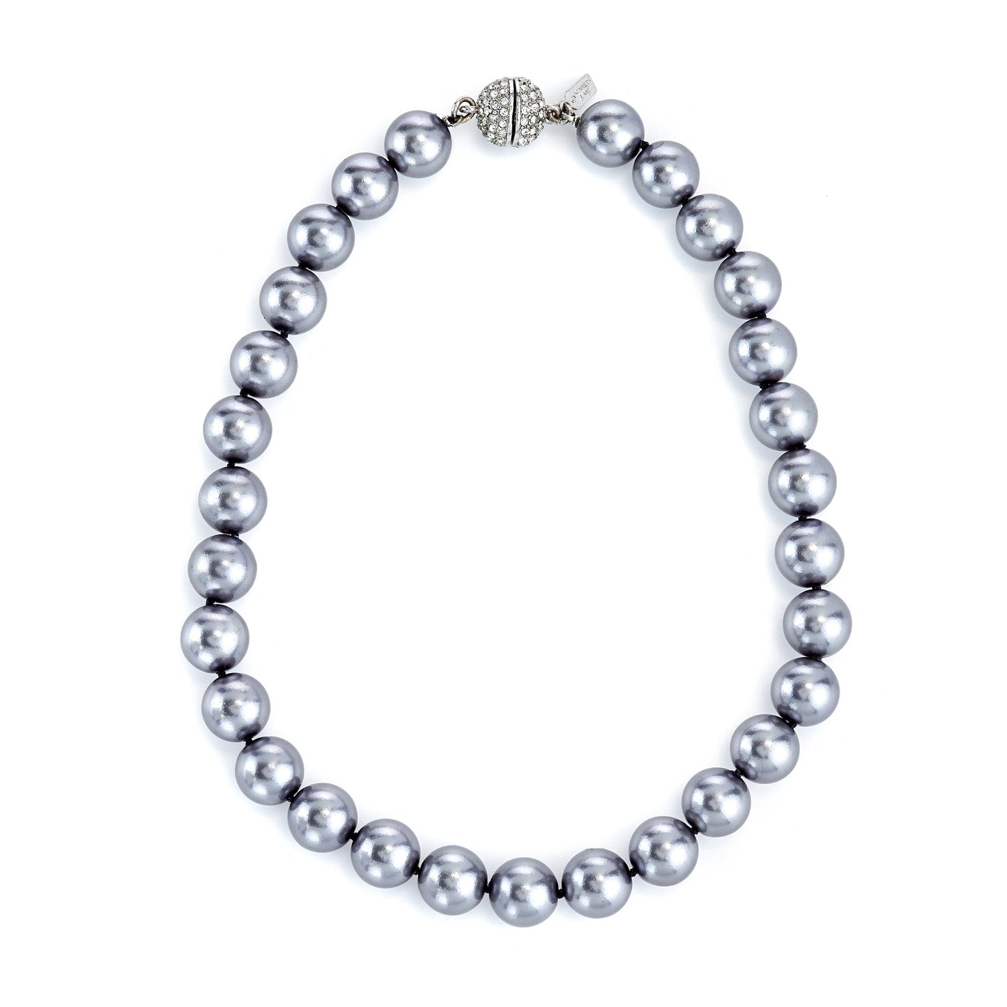 16" Grey Pearl Necklace