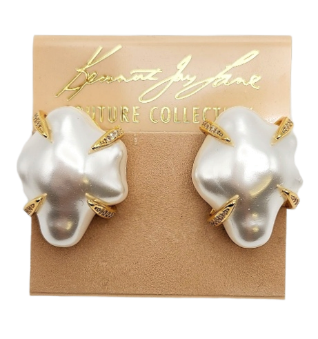 Pearl Pierced Earrings
