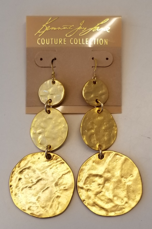 Snowman Coin Earring