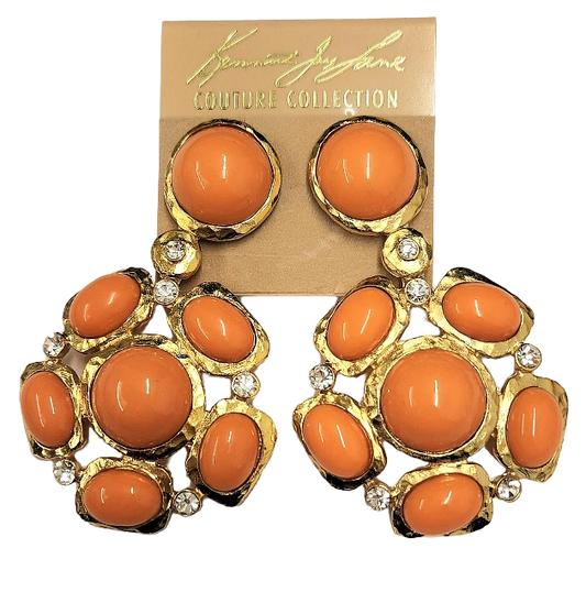 Coral Cab Cluster Clip Ear