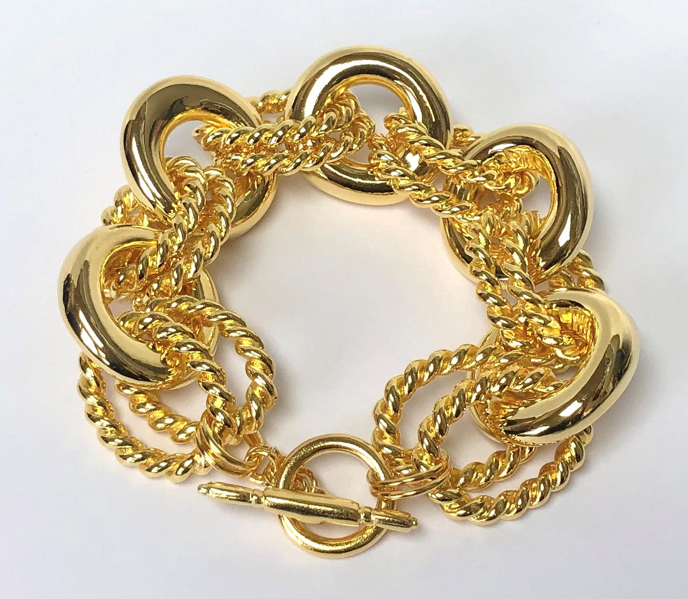 Gold Link Bracelet