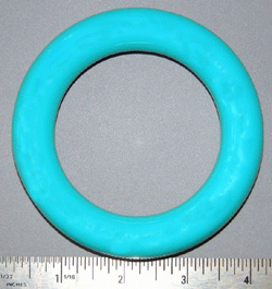 Turquoise Resin Round Bangle Bracelet