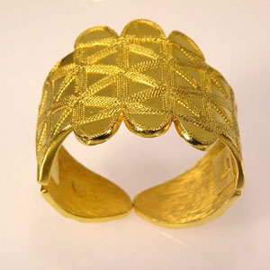 Satin Gold Cuff