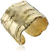 Gold Free Form Cuff