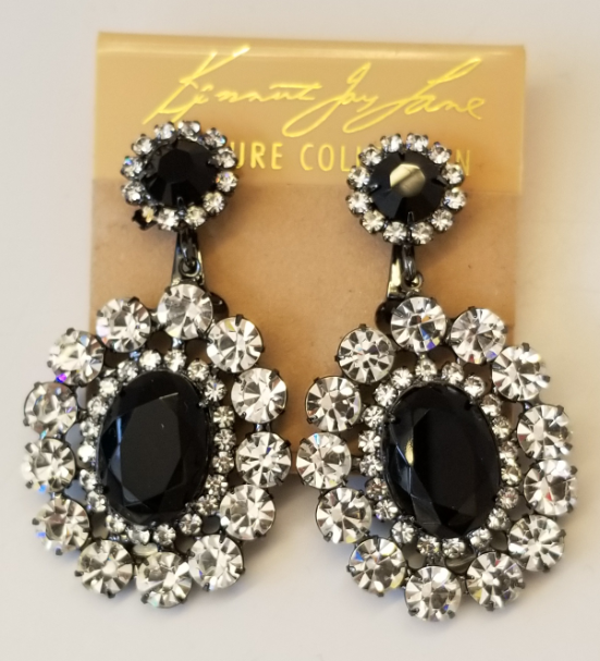 Fabulous Stone Drop Clip Earring